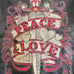 Wilson’s love and peace leather jacket