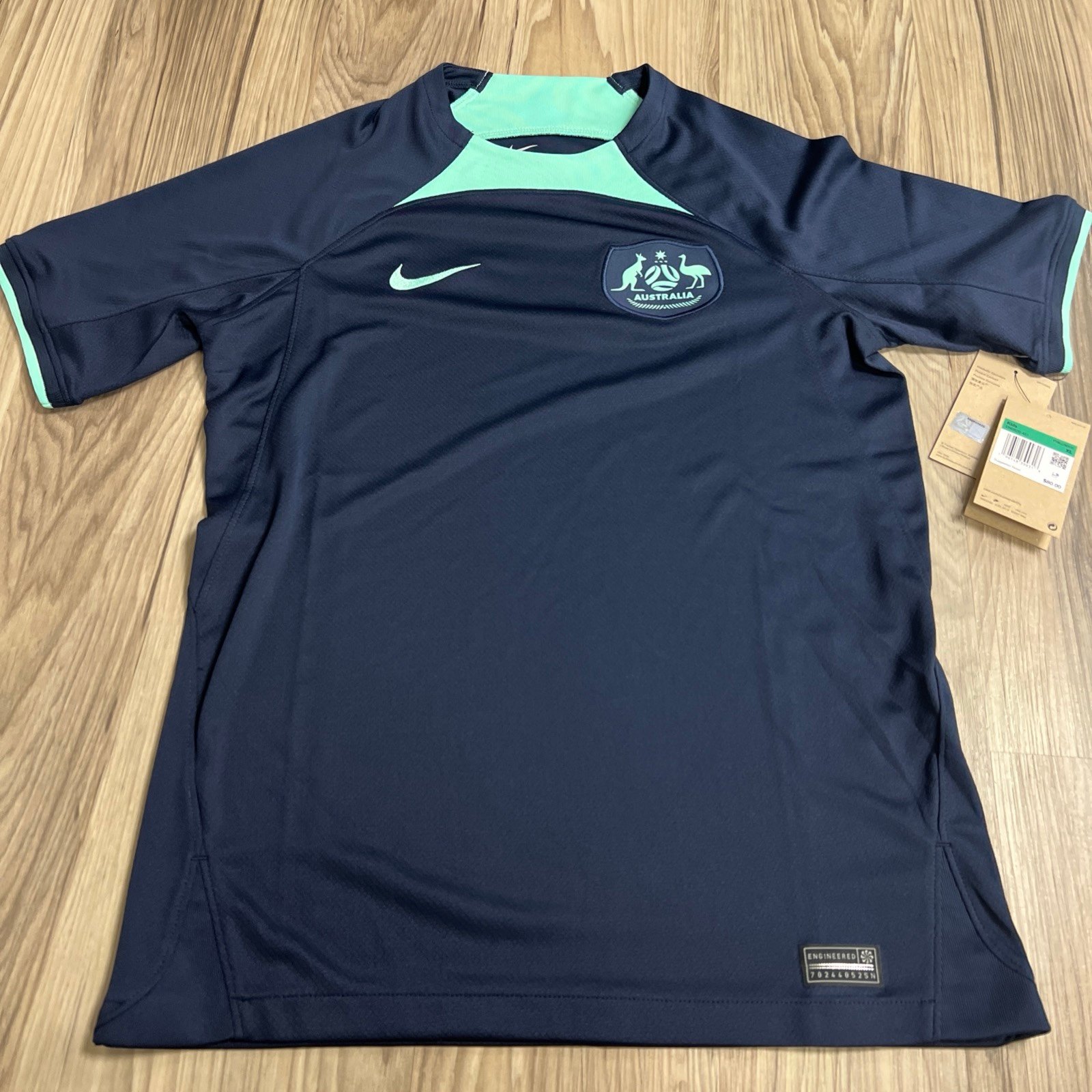 Nike Australia National Team Away Soccer Jersey Youth Size XL DN0820-451 80 NWT
