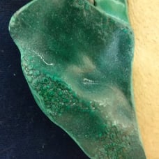 Malachite medallion: tranquility cliff::: bg4299