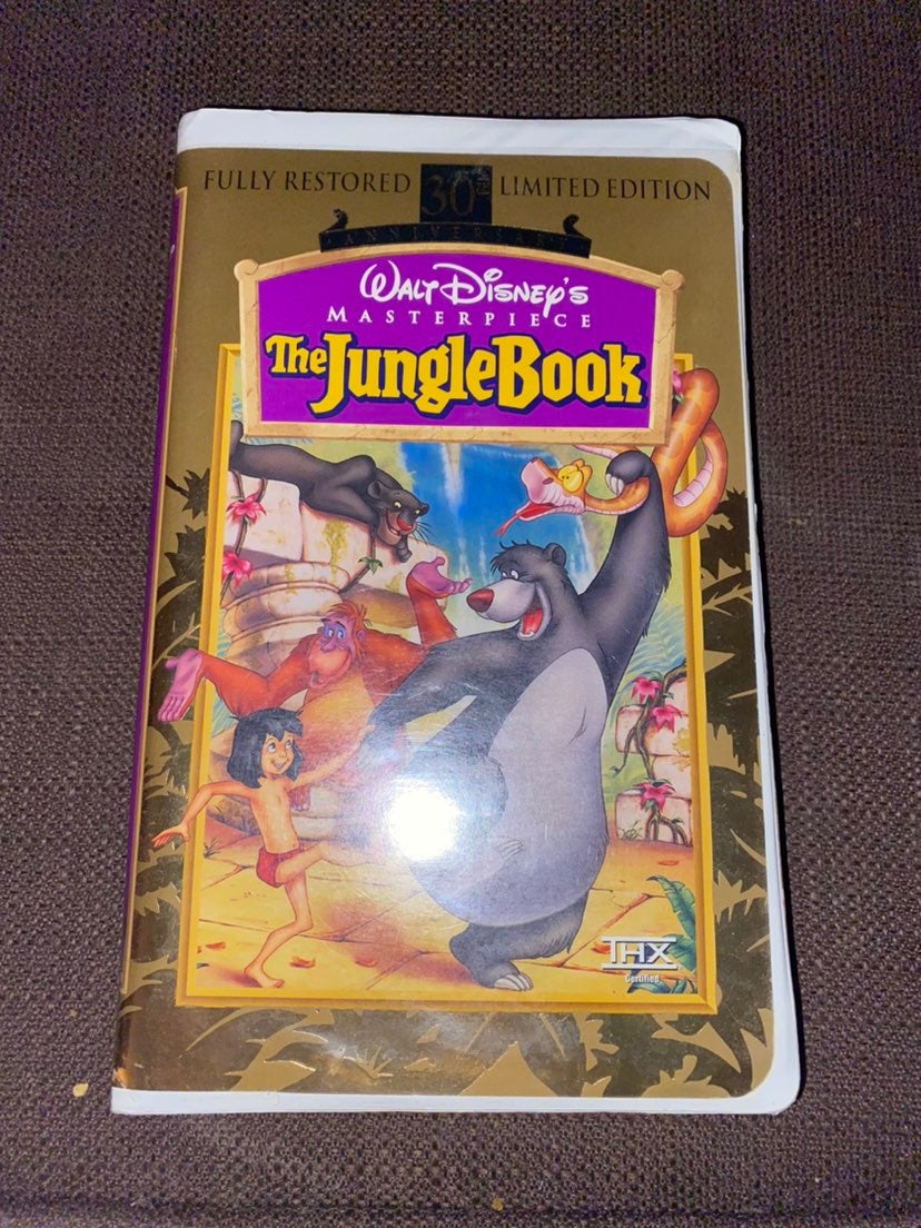 The Jungle Book VHS