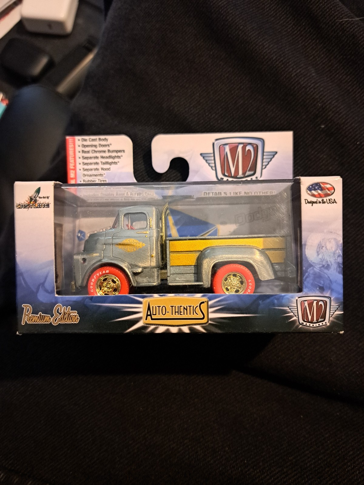 M2 Machines Target Exclusive RAW CHASE 58 DODGE COE TRUCK !!! SUPER CHASE RARE!