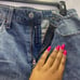 NWT LUCKY BRAND Distressed Bermuda Shorts 28