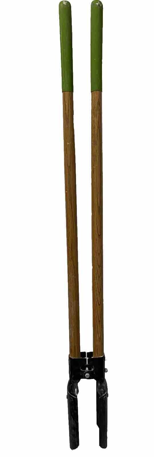 AMES 2701600 Post Hole Digger with Hardwood Measurement Handle, 68-Inch