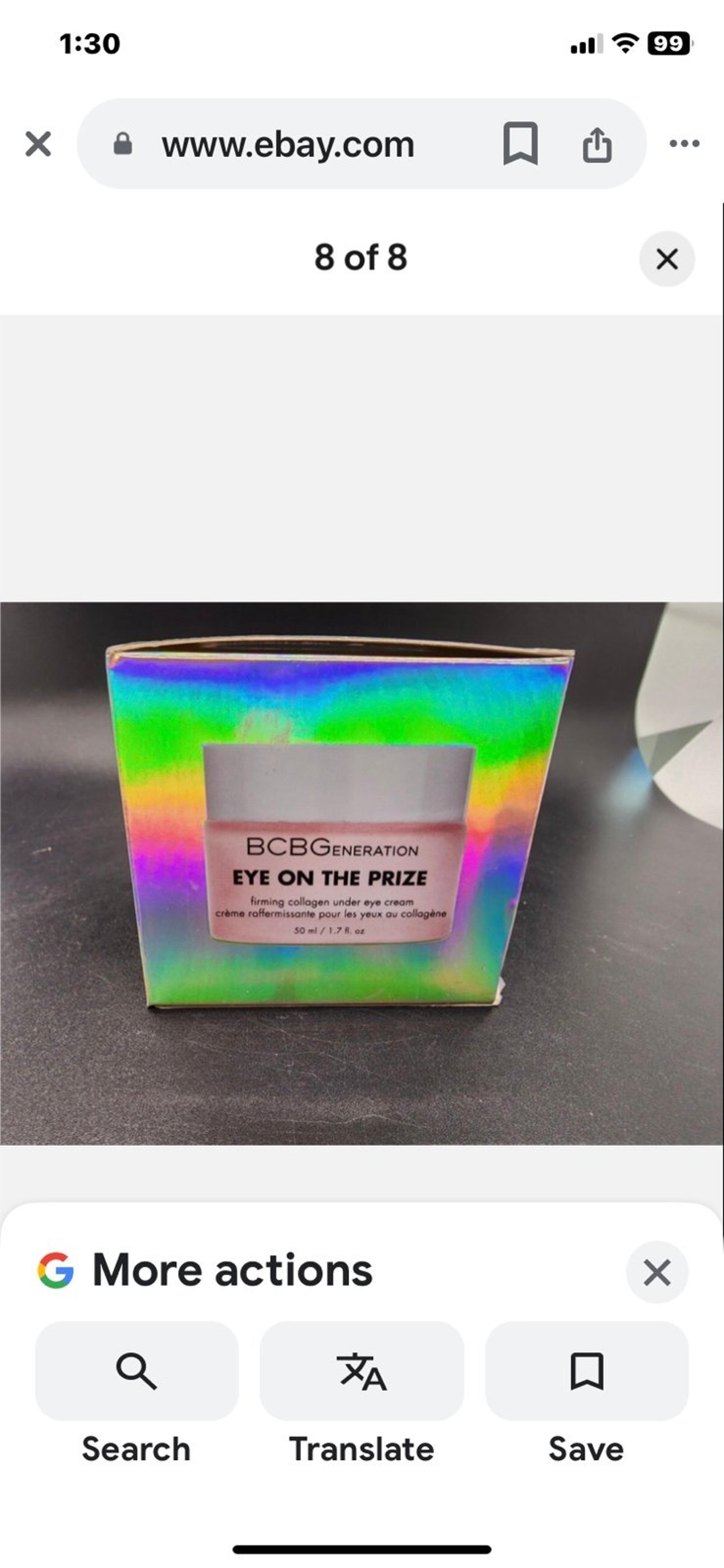 BCBGeneration Eye on the Prize Firming Collagen Under-Eye Cream 1.7 fl. Oz.