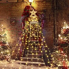 350 LED Star String Lights Christmas Decoration