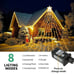 350 LED Star String Lights Christmas Decoration