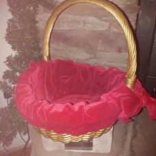 Gold basket