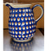 Heise Pottery Peacock Ceramic Pitcher 8 Made in Germany