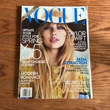 Vogue February 2012 - Taylor Swift by Mario Testino Isabeli Fontana Karlie Kloss