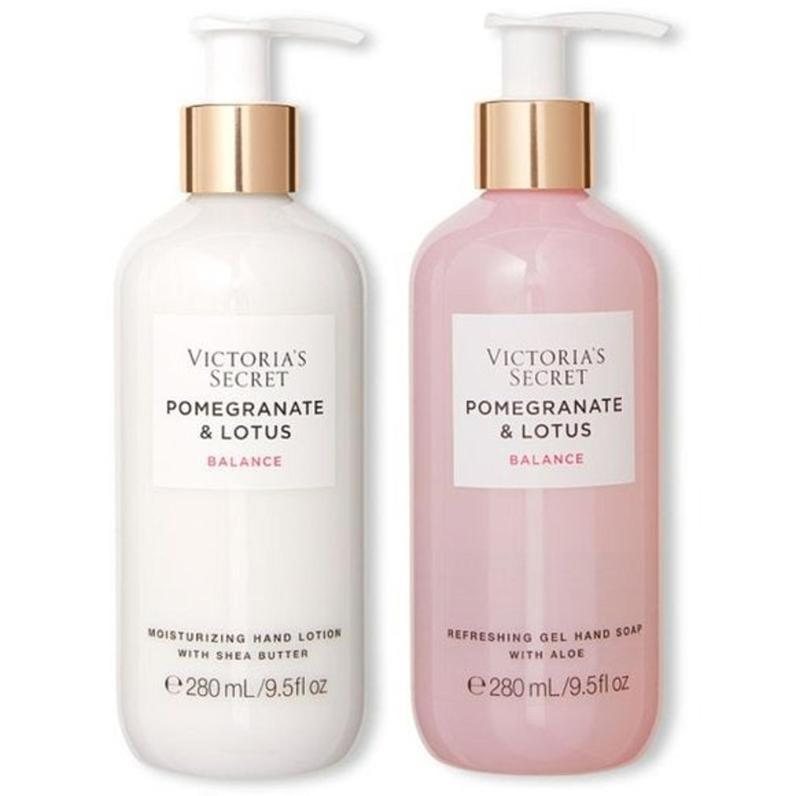 NWT Pomegranate & Lotus Hand Soap and Lotion - Victoria's Secret