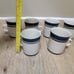 Vtg Ceramic Carousel Stone Ware 802 Blue Japan