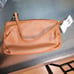 NWT Coach Ali Tangerine Leather Wallet Large Wristlet Clutch 42647