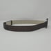 Chico's Metallic Adjustable Leather Cinch Belt with Rhinestone Buckle, S/M