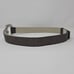Chico's Metallic Adjustable Leather Cinch Belt with Rhinestone Buckle, S/M