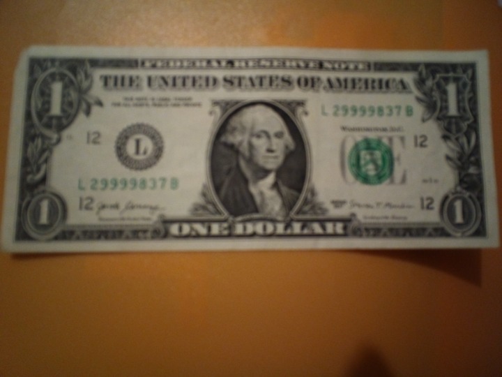 Repeater 2017 One Dollar Fancy Note Currency 29999837 Very Cool Rating 96.2%
