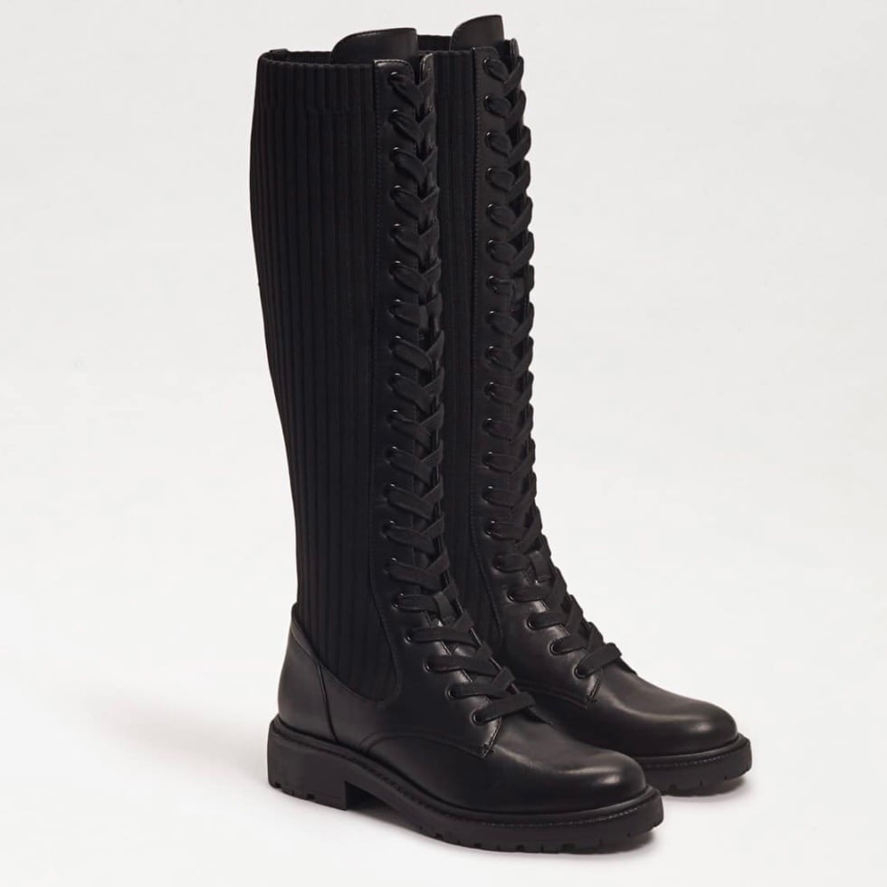 Sam Edelman Lila Lace Up Tall Boots