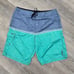 O'neill board shorts swim trunks casual shorts blue and green Men's size 34