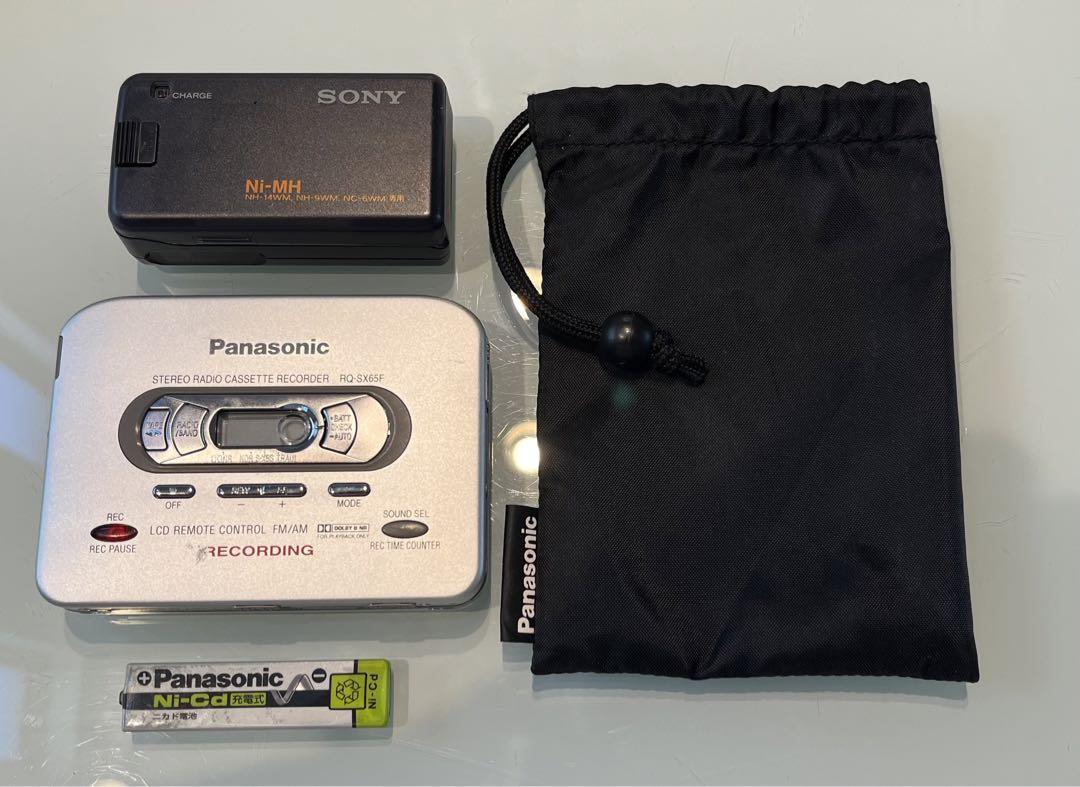 【Tested and operational】Panasonic RQ-SX65F cassette charger (Sony manufactured)
