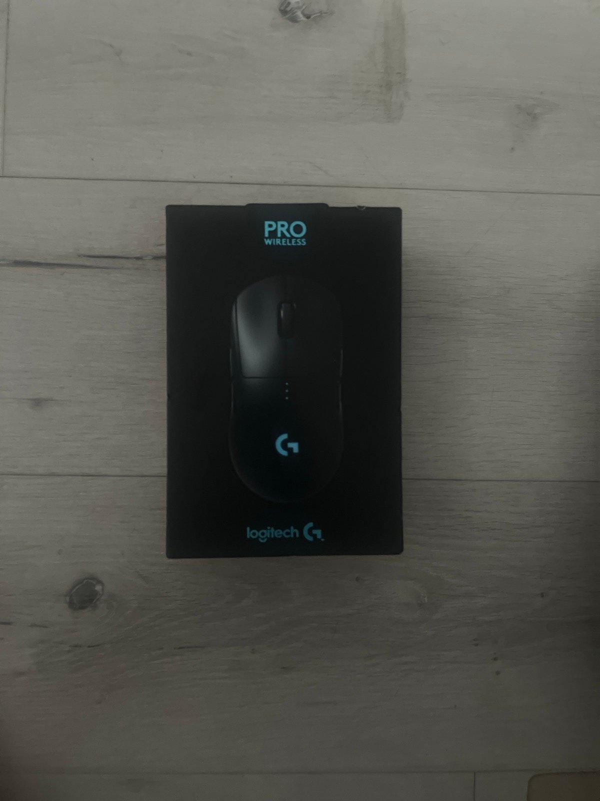 Logitech G PRO Wireless Optical Gaming Mouse with RGB Lighting in Black