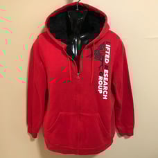 Men's LRG Lifted Research Group Sherpa Fur Lined Full Zip Hoodie Jacket-Size M