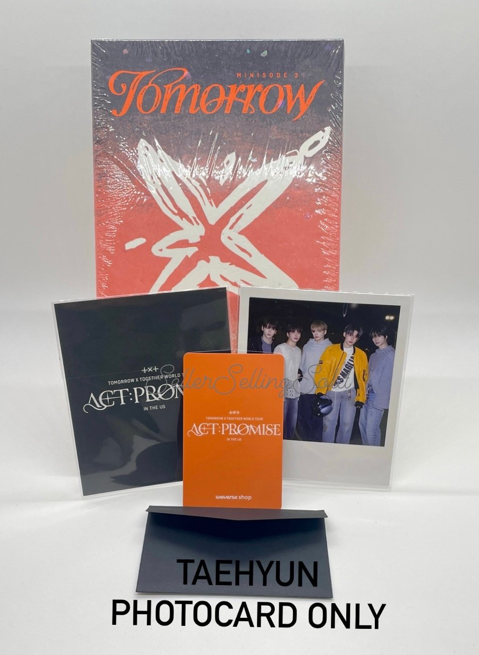 TXT Act:Promise US Tour Minisode 3: Tomo Light Lucky Draw