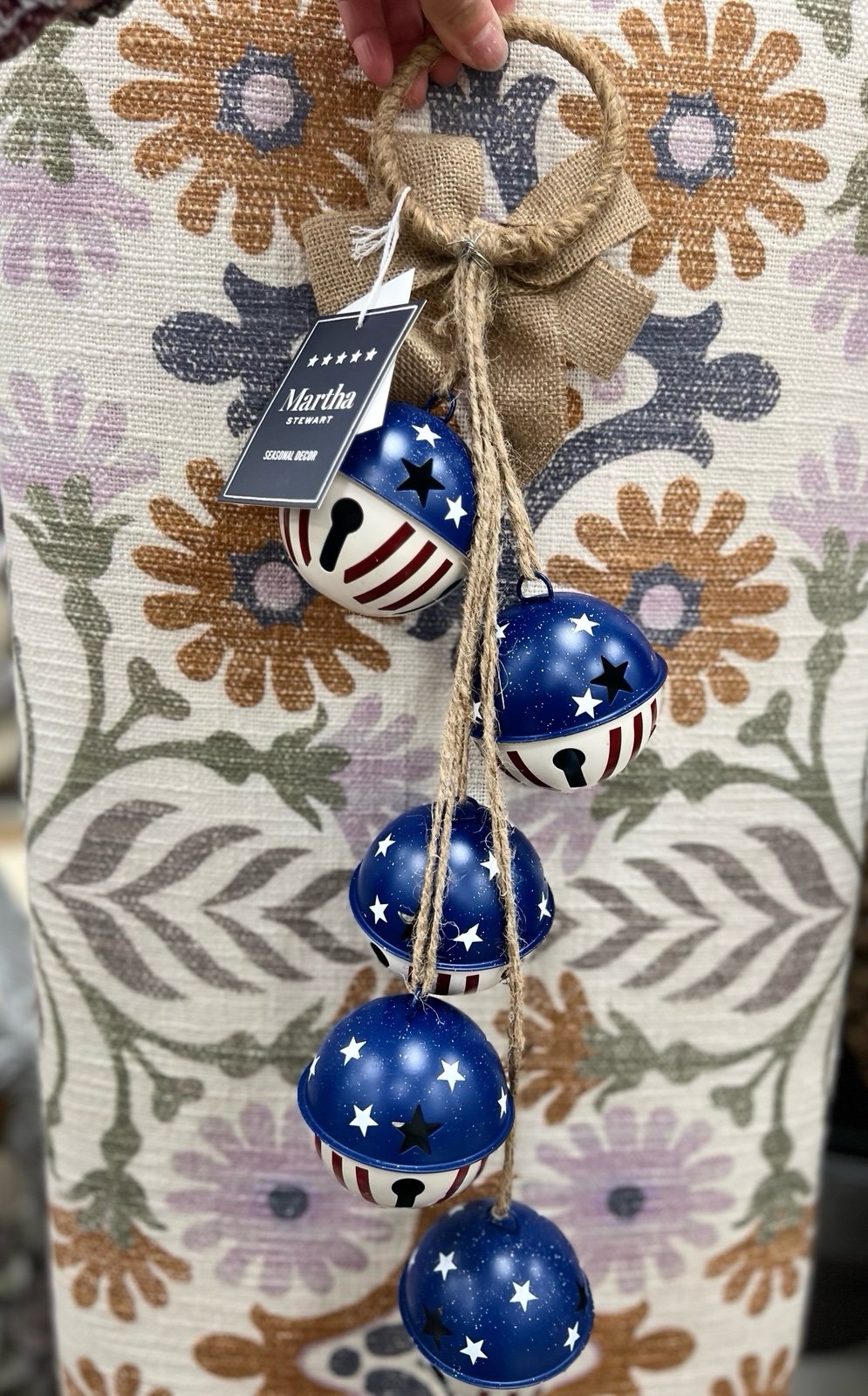 Patriotic usa hanging bells !