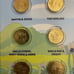 Australia post Bluey 1 bucks uncirculated coins with a folder
