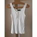 Generation Love Ribbed White Cross Tank size XS