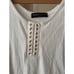 Generation Love Ribbed White Cross Tank size XS