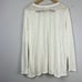 Magnolia Pearl Dylan Tee White Long Sleeve Relaxed Oversized Fit One Size Cotton
