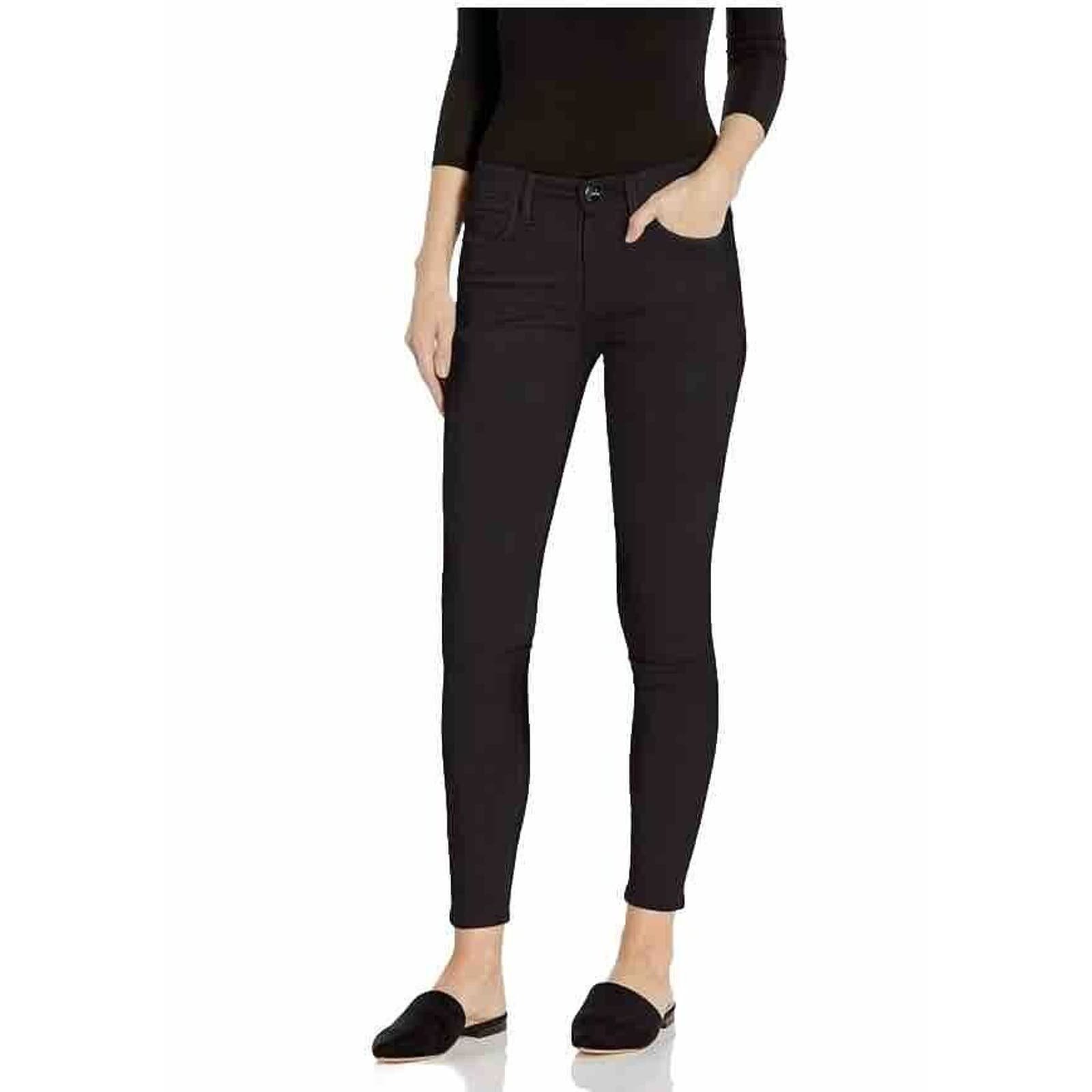 JOES JEANS The Icon Flawless Jeans Stretch Mid Rise Skinny Ankle ~ Black Sz 32
