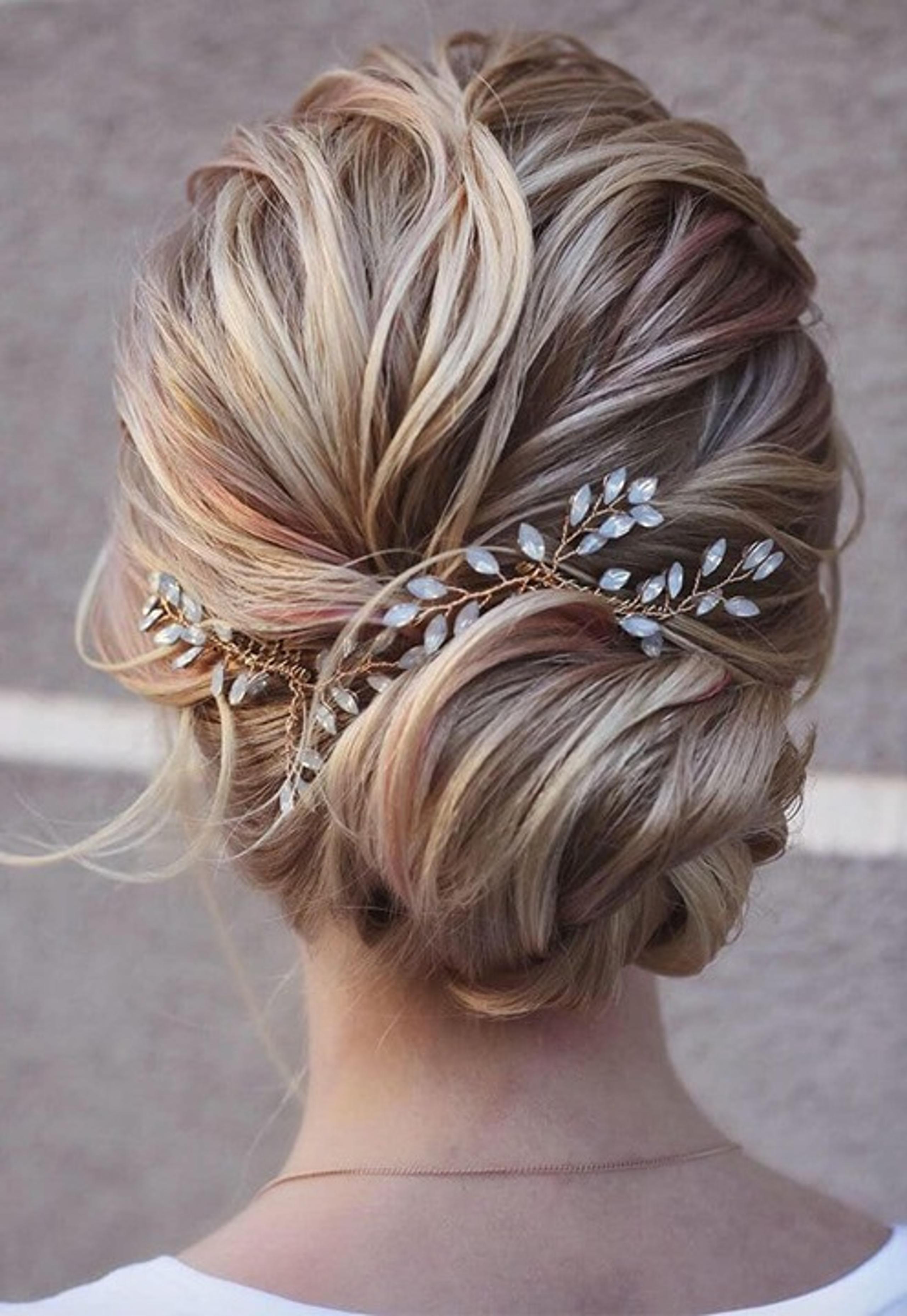 Bride's Hair Accessories Opal Bride's Hair Vine Wedding Hair Accessories
