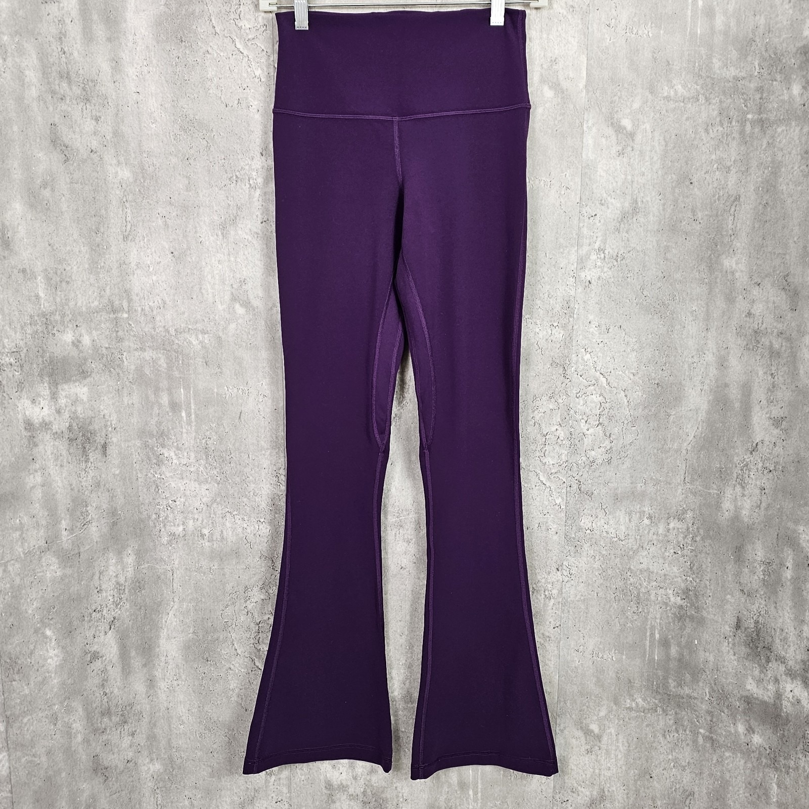 Lululemon Womens 6 Dark Purple Align High-Rise Mini-Flared Pant Workout Gym Pant
