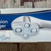 HoMedics Compact Lightweight Portable Percussion Massager, White