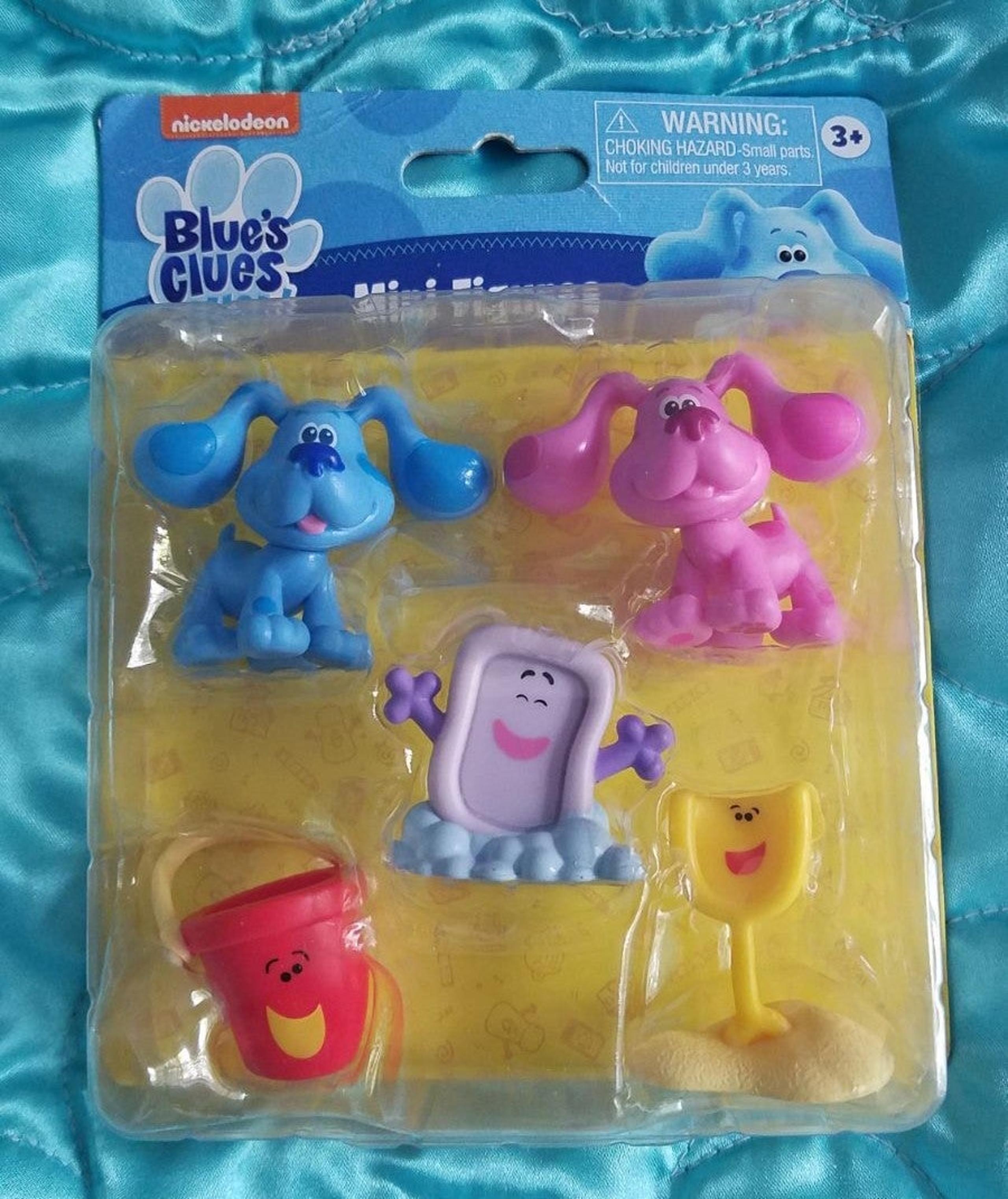 Nickelodeon BLUE'S CLUES Set of 5 Mini Figures