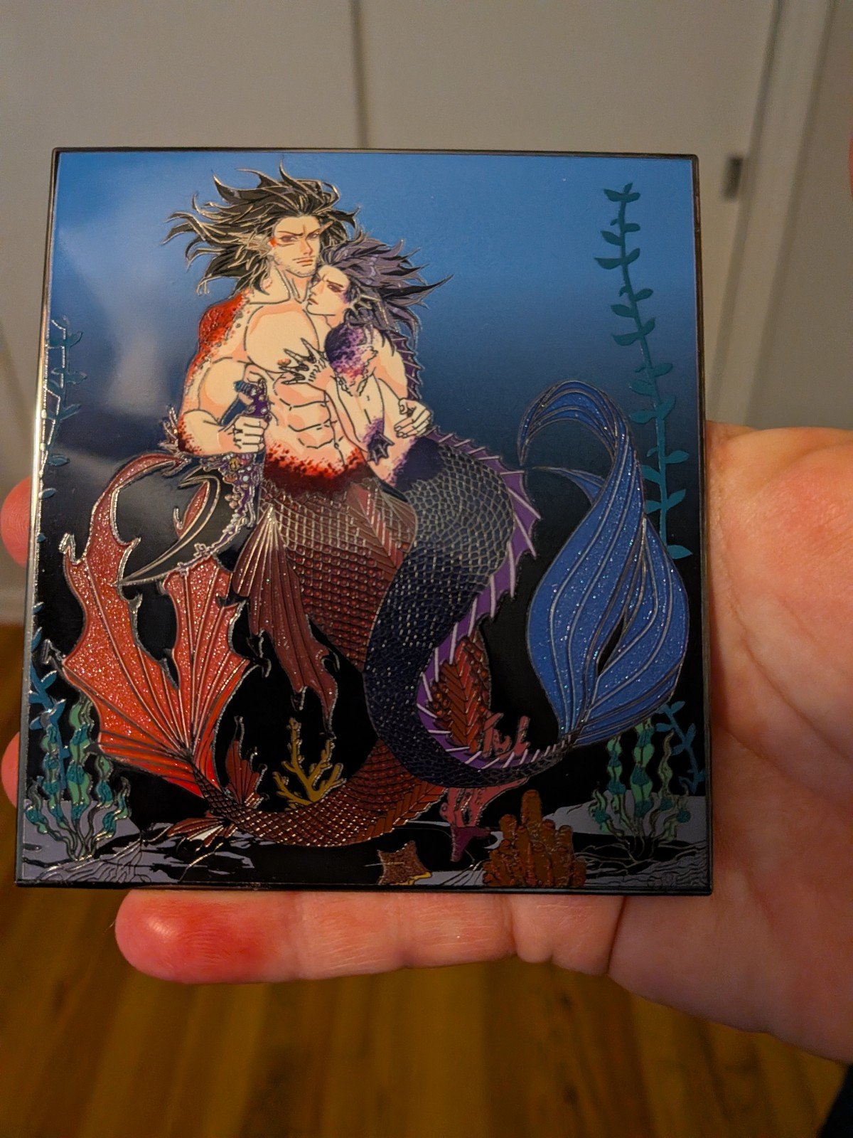 Shinso & Aizawa enamel pin