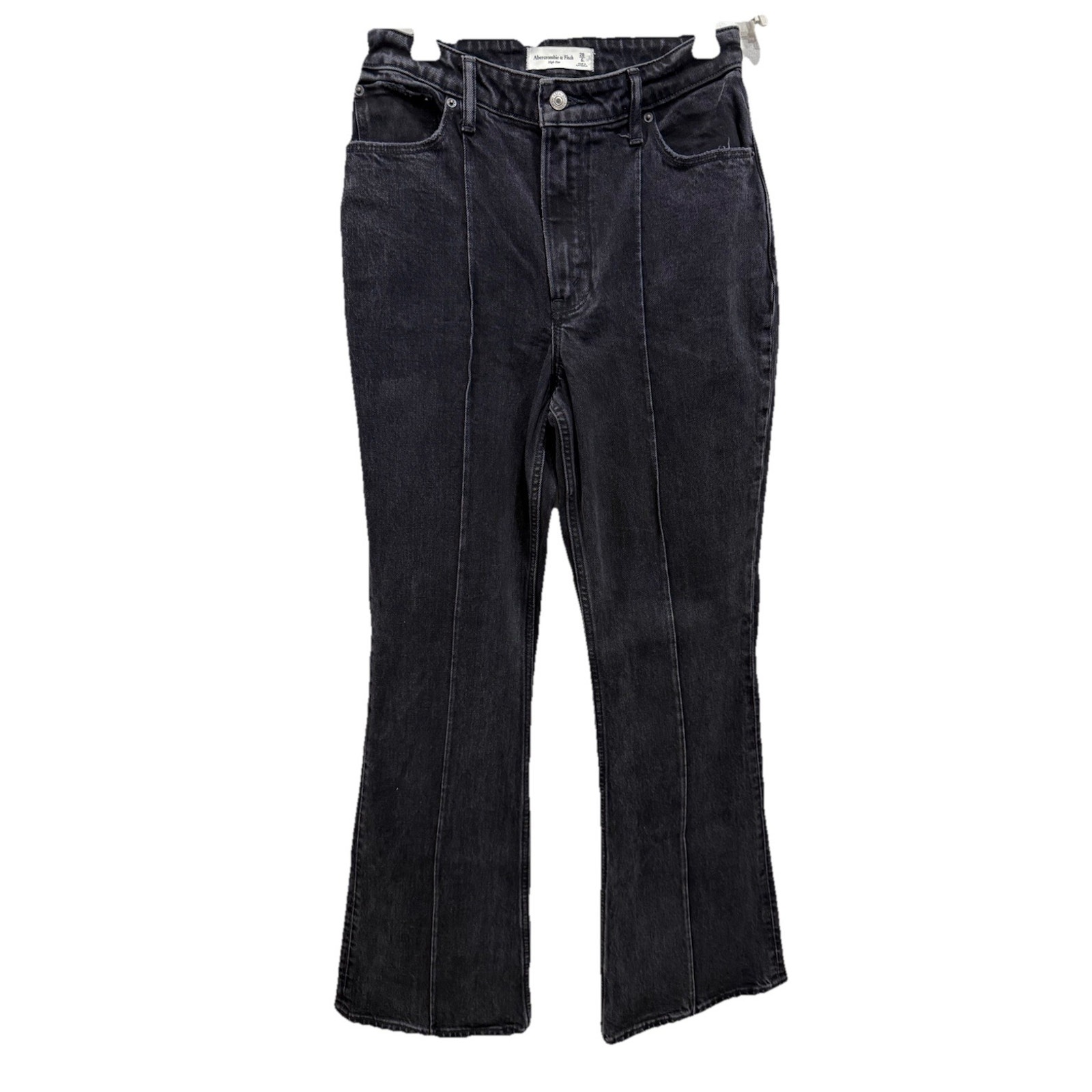 Abercrombie & Fitch Women’s Faded Black Curve Love High Rise Jeans Sz 28-6L NWOT