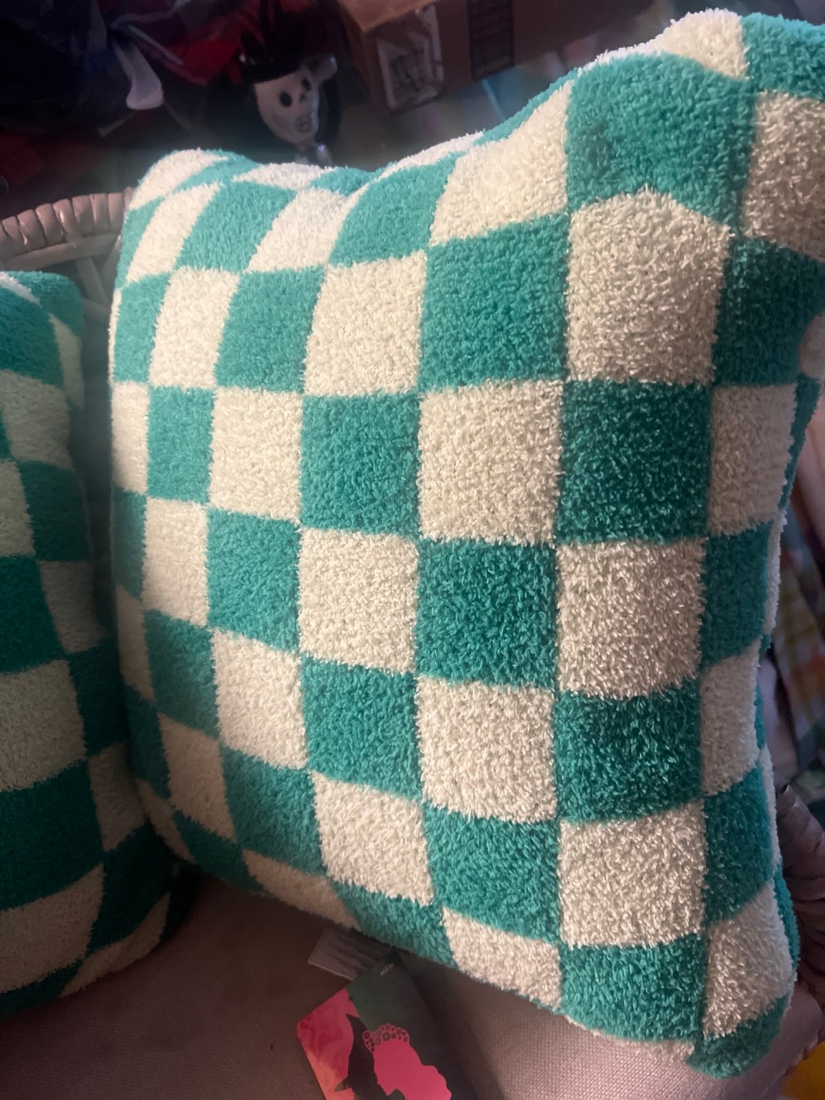 New Wicked Elphaba Checked Set of 2 Pillow NWzt