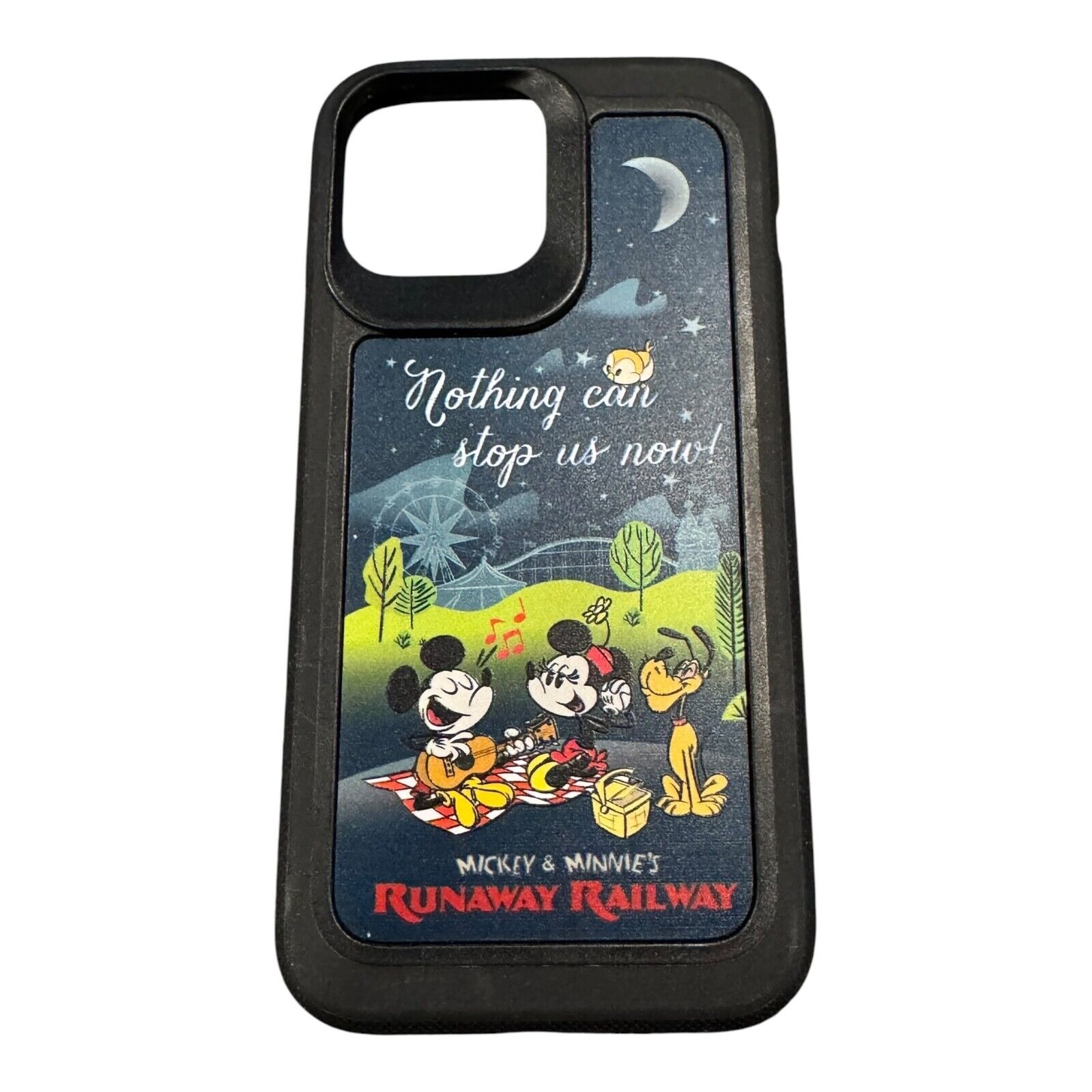 DISNEY PARKS Mickey & Minnie's Runaway Railway Picnic IPHONE 14 Pro Max CASE
