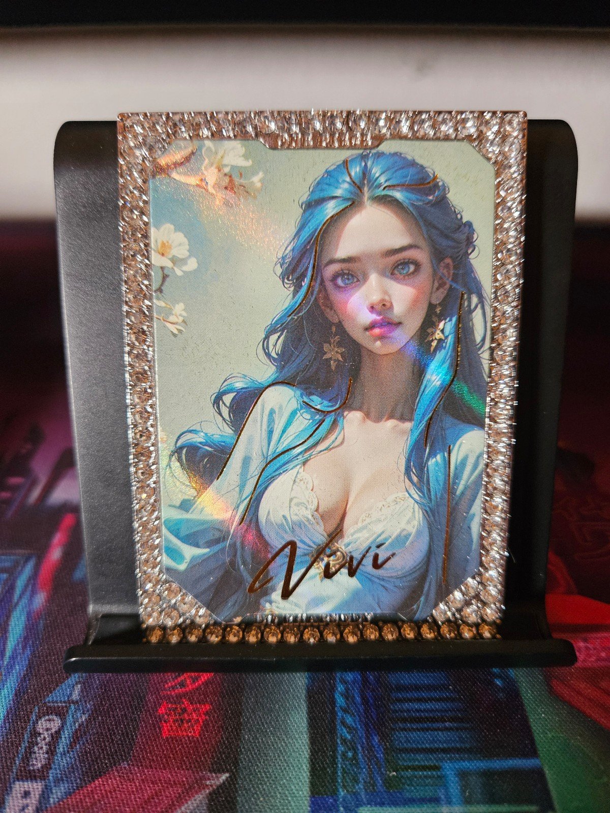 Nefertari Vivi One Piece Diamond Card Case Hit Redemption Rhapsody 2 OOP Serial