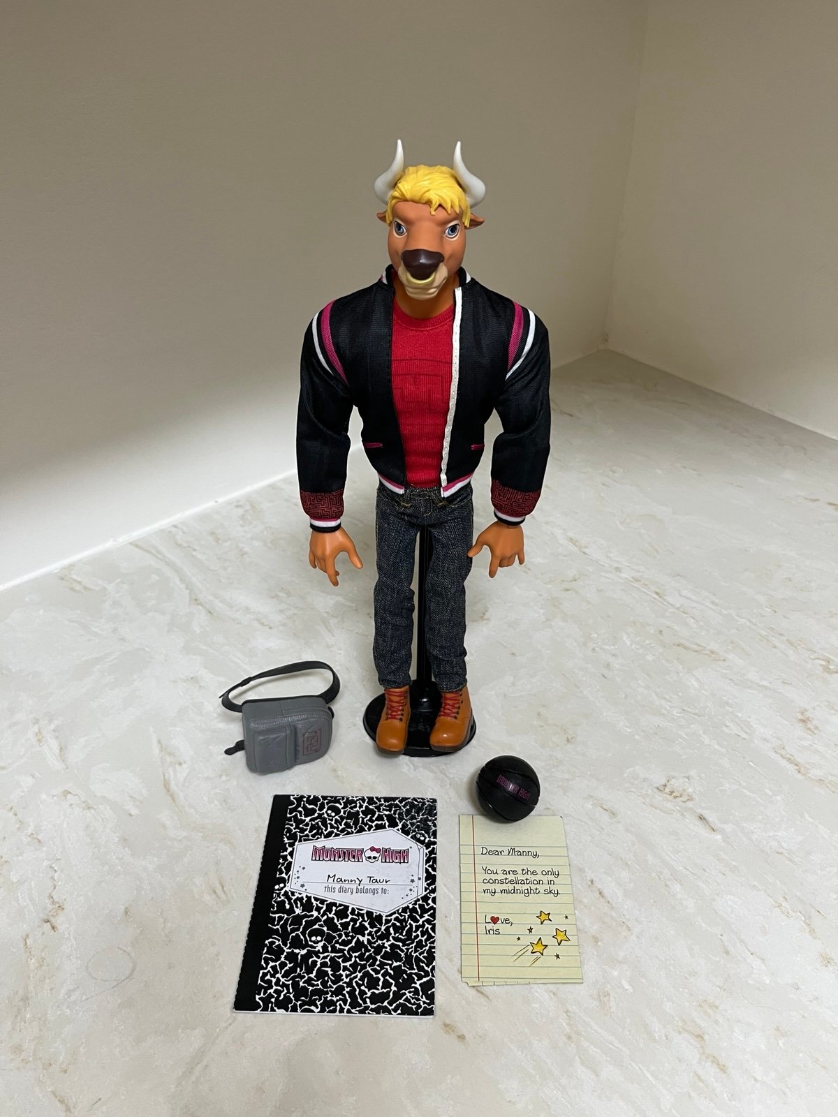 Monster High 2014 'San Diego Comic-Con' Manny Taur Doll and Accessories