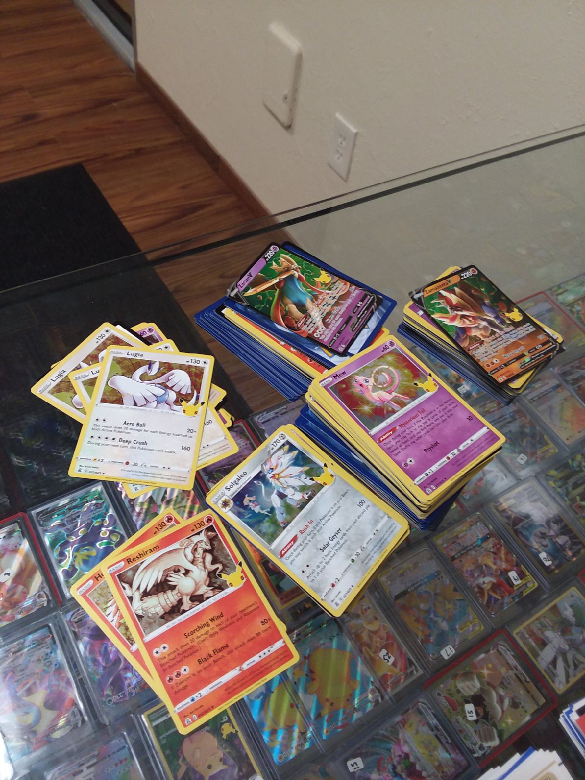 300 celebrations holo cards lot pokemon 25th