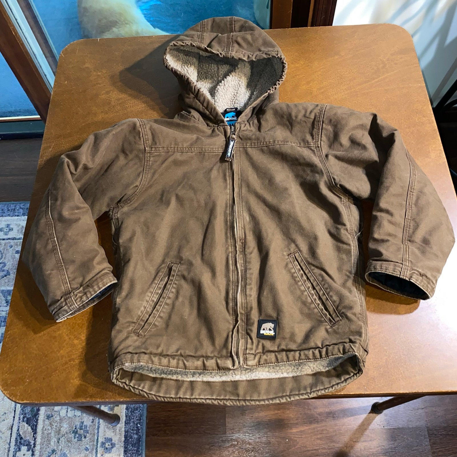 Berne Youth insulated Sherpa lined coat Jacket