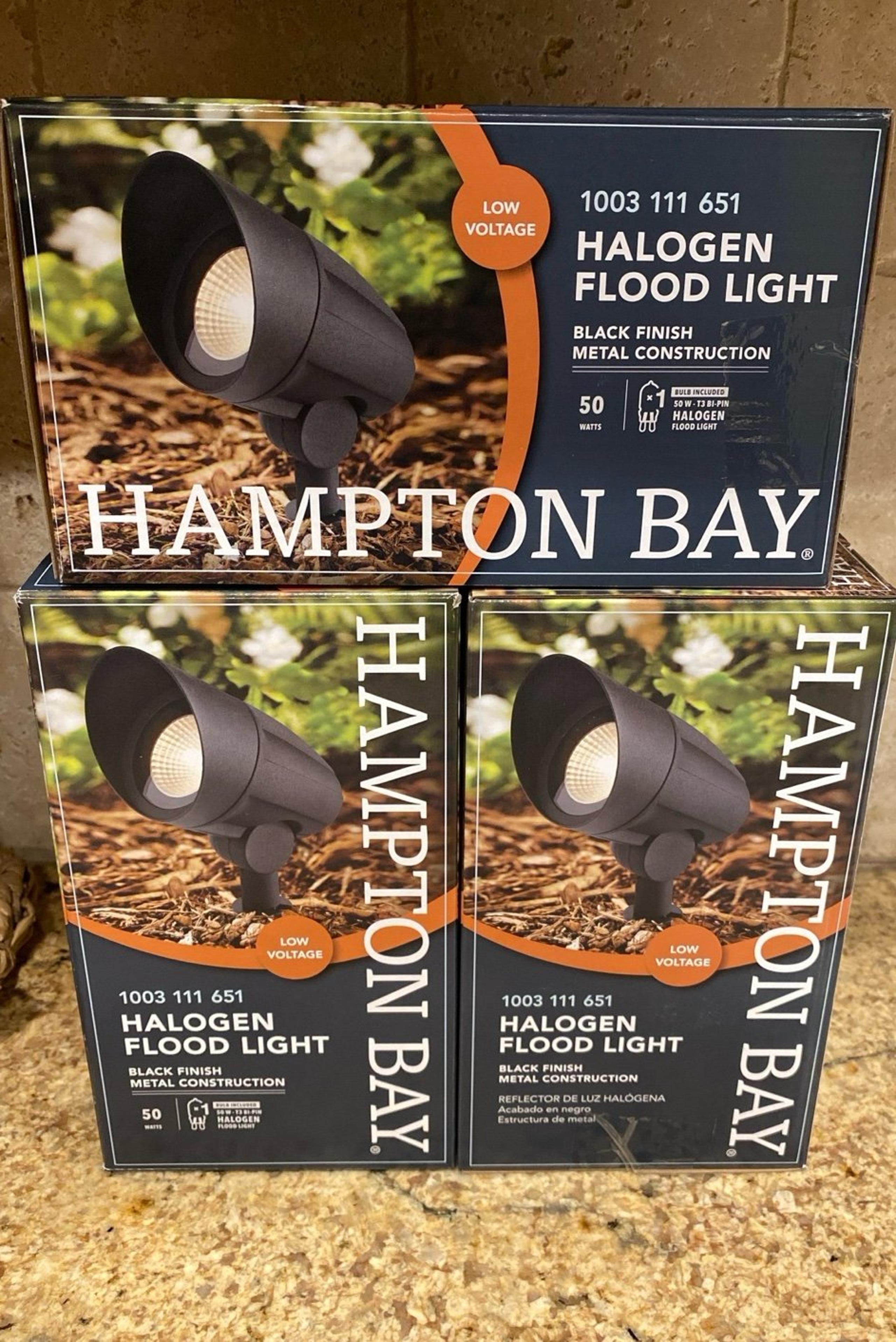 Hampton Bay Low Voltage 50-Watt Black Outdoor Landscape T3 Halogen Bulb