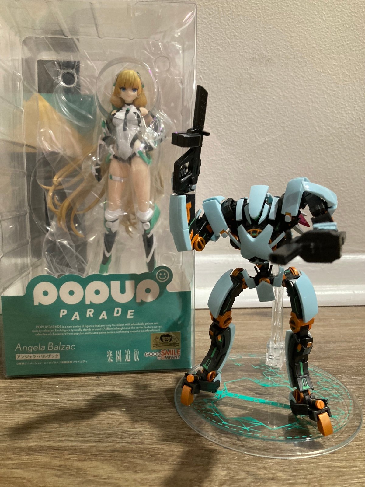 Megahouse Expelled From Paradise New Arhan Action Figure PopUp Angela Balzac Par