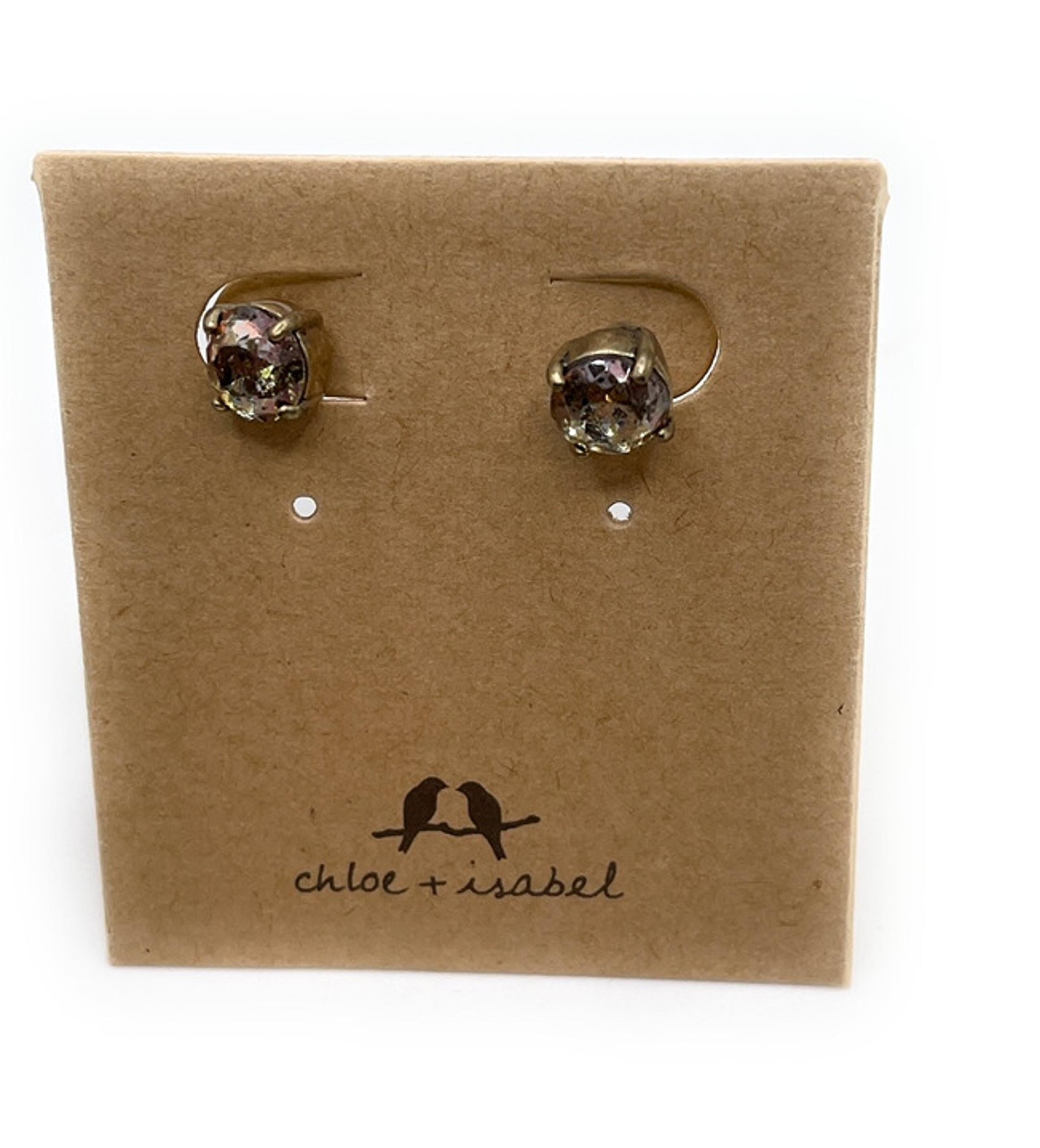 Iridescent Crystal Post Chloe + Isabel Earrings - 4701