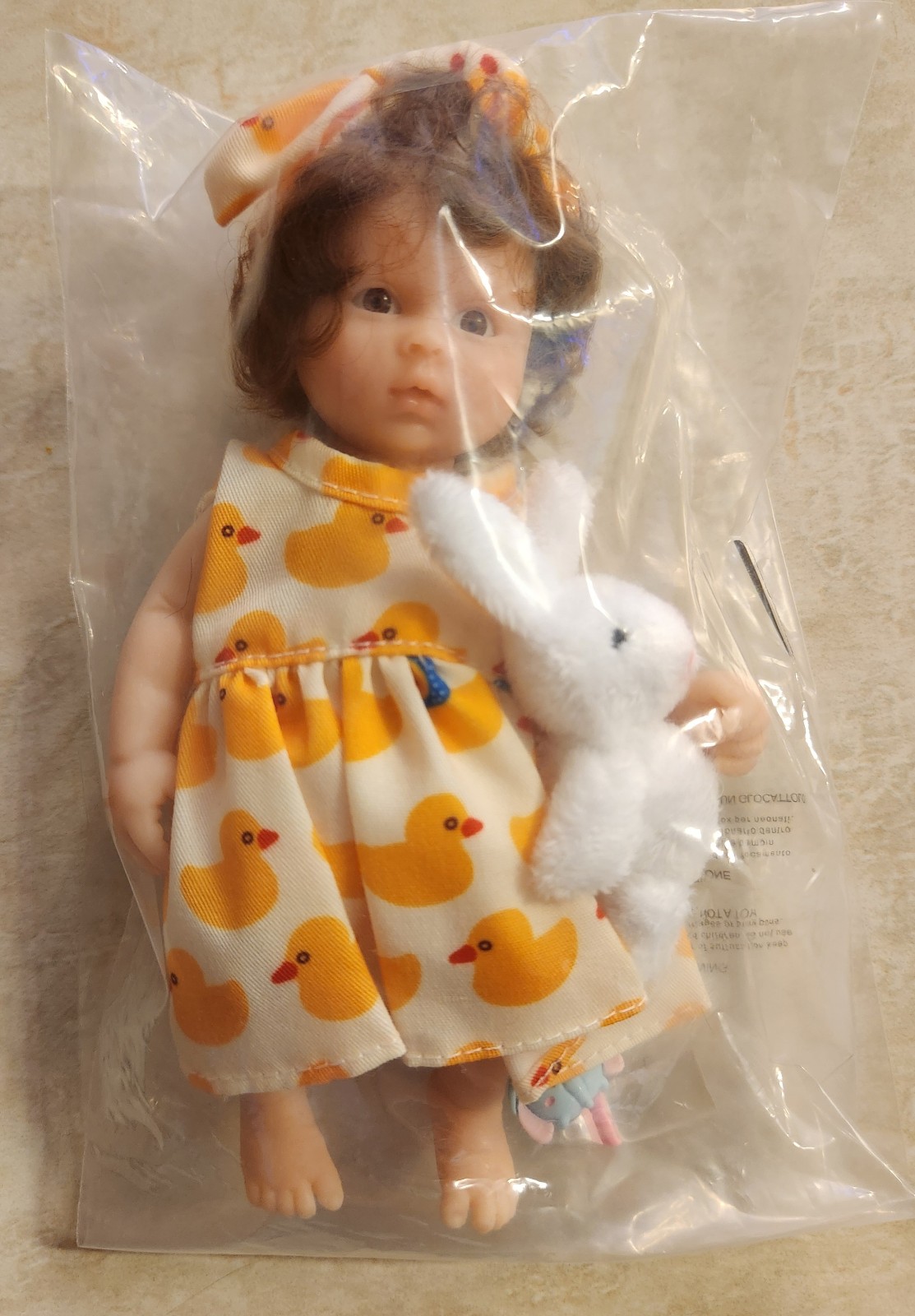 Silicone baby doll with accessories T