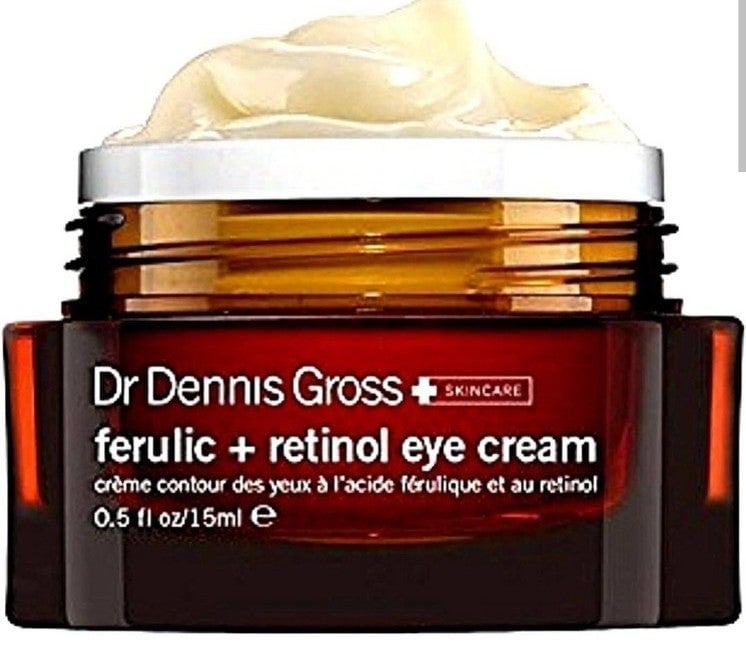 Dr Dennis Gross Ferulic Acid Retinol 76 eye cream Full size .5 oz serum