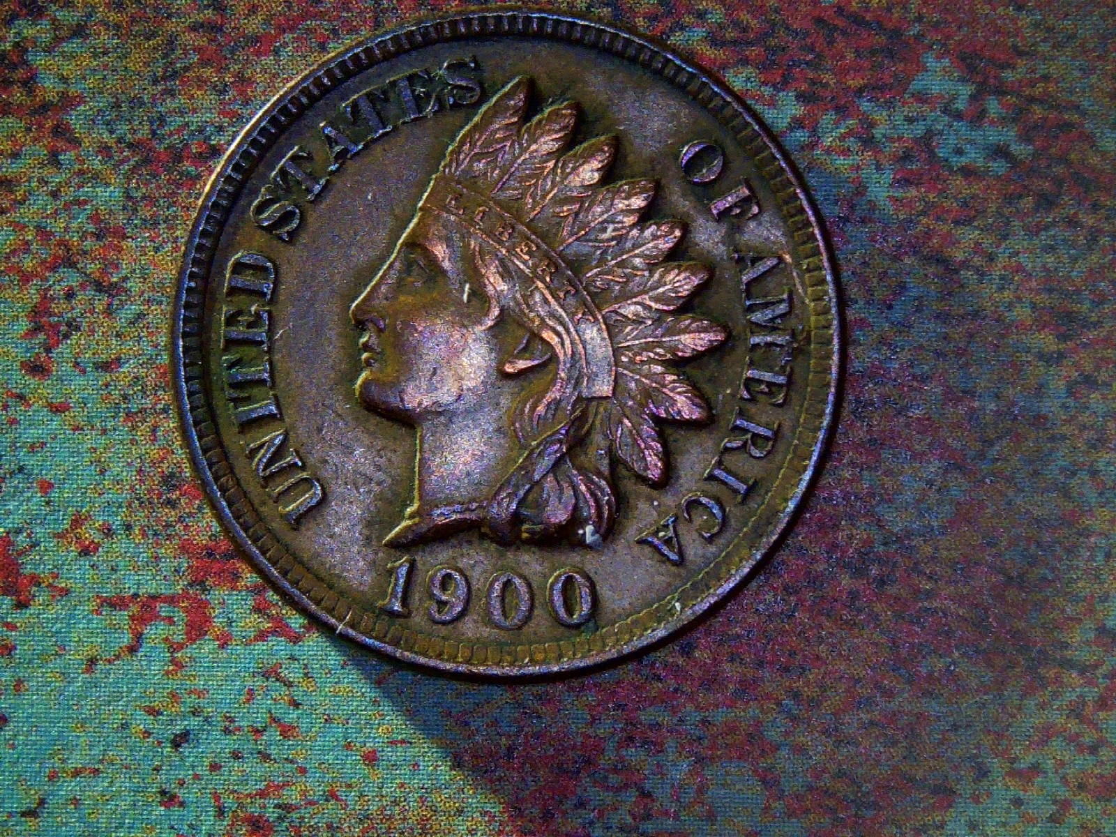 1900 Indian head cent