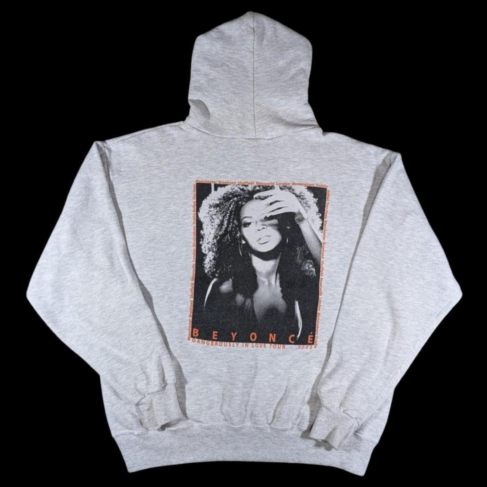 (L) 2003 Beyonce Dangerously In Love European Tour Hoodie